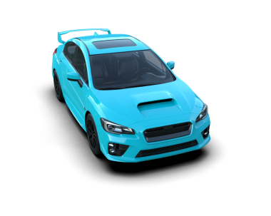 Siyah arka planda modern araba.