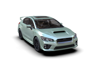 Daha az genel bir konsept arabanın 3 boyutlu çizimi