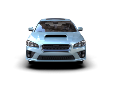 Bir spor arabanın 3 boyutlu canlandırması