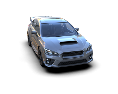 modern araba gri renkte izole edilmiş..