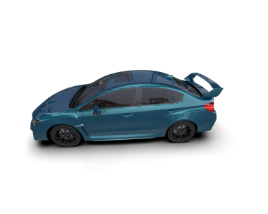 araba beyaz arkaplanda izole edildi