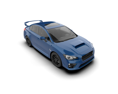 Stüdyo ortamında daha az genel bir konsept arabanın 3 boyutlu çizimi