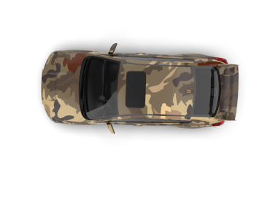 Beyaz arkaplandaki araba