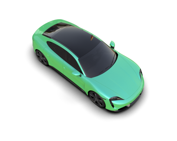 Bir arabanın 3 boyutlu görüntüsü