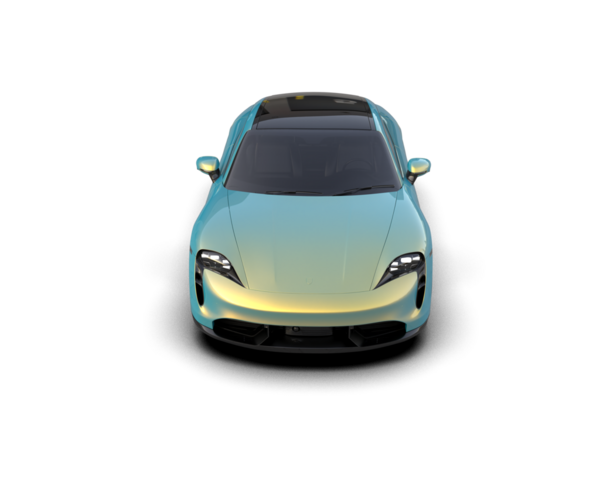 modern araba beyaz arka planda izole edildi. 3 boyutlu görüntüleme