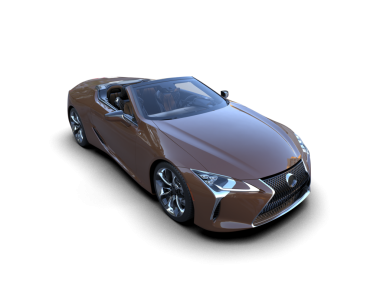 Daha az kullanışlı yepyeni bir arabanın 3 boyutlu çizimi