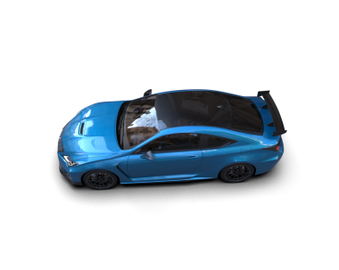 Daha az genel bir konsept arabanın 3 boyutlu çizimi