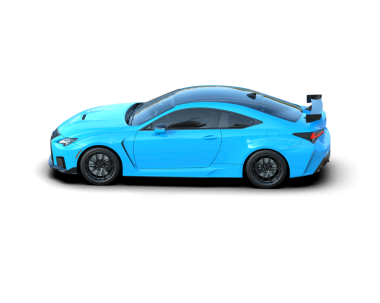 Beyaz arkaplanda izole edilmiş mavi bir arabanın 3 boyutlu görüntüsü
