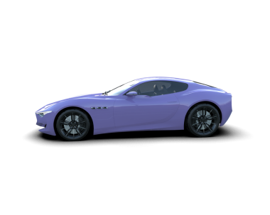 Gerçekçi bir araba. 3d illüstrasyon