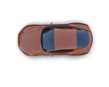 Araba beyaz arka planda izole edilmiş. 3d illüstrasyon.