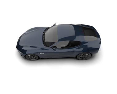 modern araba beyaz arka planda izole edilmiş. 3 boyutlu görüntüleme - 3 boyutlu.