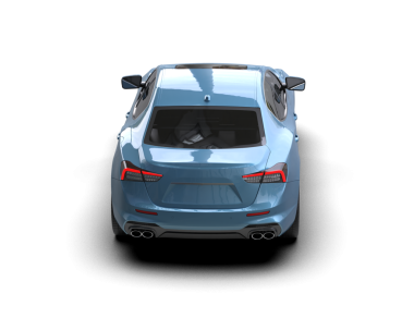 Bir arabanın 3 cg görüntüsü