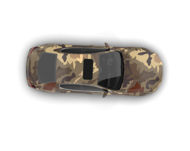 Bir markanın 3 boyutlu tasarımı - daha az genel bir araba