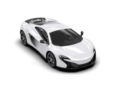 gerçekçi modern beyaz araba. vektör illüstrasyonu