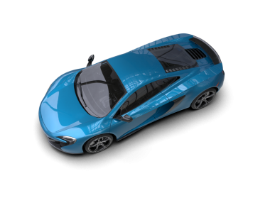 Gri arka planda modern araba 3 boyutlu görüntüleme