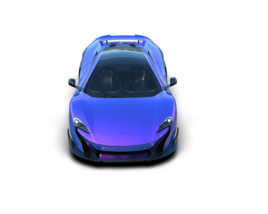 Stüdyo ortamında markasız bir arabanın 3 boyutlu çizimi