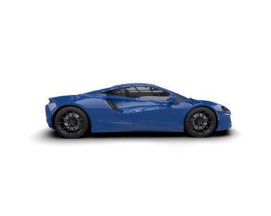 Stüdyo ortamında daha az genel bir konsept arabanın 3 boyutlu çizimi