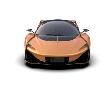 Modern spor araba - 3D render