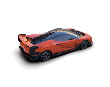 Daha az genel bir konsept arabanın 3 boyutlu çizimi