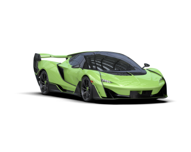 Beyaz arka planda modern spor araba. 3d oluşturma