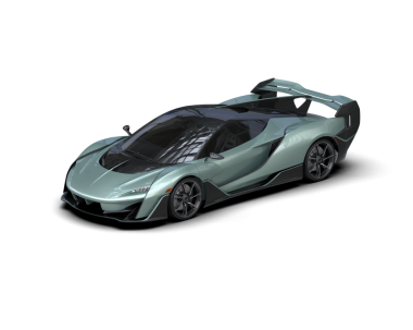 Modern araba beyazda izole edilmiş. 3D görüntüleme. resimleme