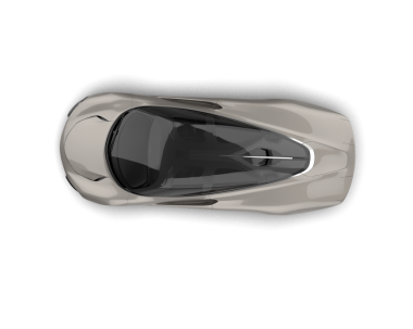 modern araba siyah arkaplanda izole edildi. 3 boyutlu görüntüleme.