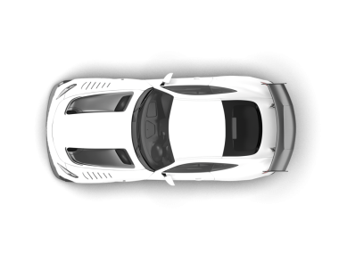 siyah modern araba siyah arkaplanda izole