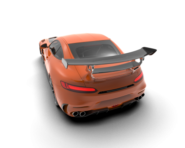 Modern spor araba - 3D görüntüleme