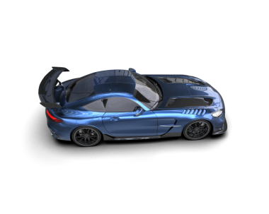 Stüdyoda daha az genel bir konsept arabanın 3 boyutlu çizimi