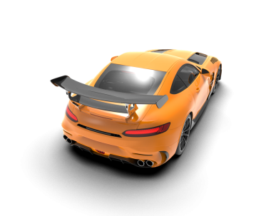 Bir markanın 3 boyutlu tasarımı - daha az genel bir araba