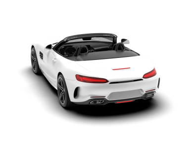 modern lüks araba kırpma yolu ile beyaz bir arka planda izole