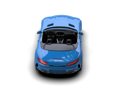 Bir arabanın 3 cg görüntüsü