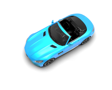 Bir süper arabanın 3 boyutlu görüntülemesi