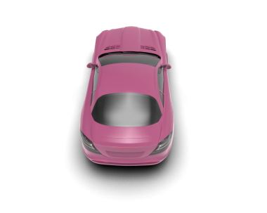 araba beyaz arkaplanda izole edildi