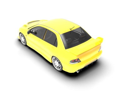 Modern araba. vektör illüstrasyonu