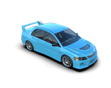 beyaz arkaplandaki araba