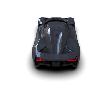 Daha az genel bir konsept arabanın 3 boyutlu çizimi