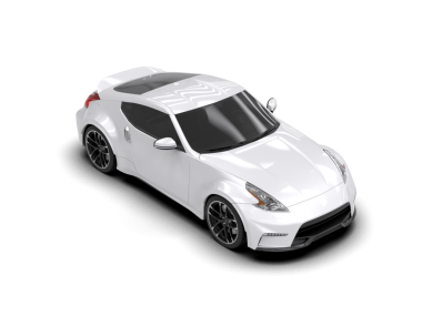 Stüdyo ortamında daha az genel bir konsept arabanın 3 boyutlu çizimi