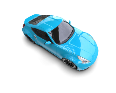 modern otomobil kırpma yolu ile izole edildi