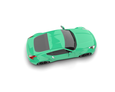 Beyaz arkaplanda araba simgesi