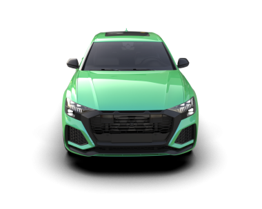 modern yeşil araba arka planda izole edilmiş 3 boyutlu görüntüleme