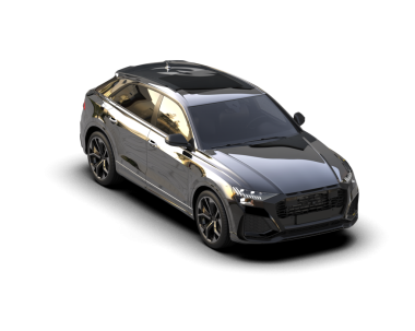 Beyaz arka planda izole edilmiş lüks spor araba 3 boyutlu görüntüleme