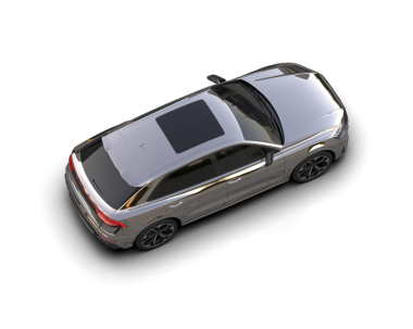 Siyah arka planda lüks modern araba, 3 boyutlu illüstrasyon.