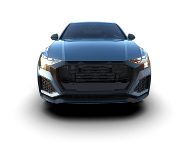 Siyah arka planda bir araba. 3 boyutlu illüstrasyon. yüksek çözünürlük