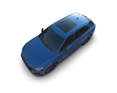 Daha az genel bir konsept arabanın 3 boyutlu çizimi