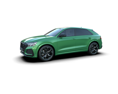 gerçekçi yeşil spor araba. Vektör çizimi. Beyaz arka planda izole edilmiş. Ön manzara. araba.