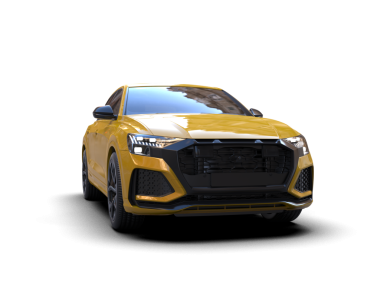 Arka planda 3 boyutlu bir araba görüntüsü