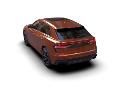 Daha az genel bir konsept arabanın 3 boyutlu çizimi