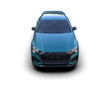 Araba arka planda izole. 3D görüntüleme - illüstrasyon