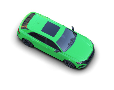 Araba siyah arka planda izole edilmiş. 3d oluşturma